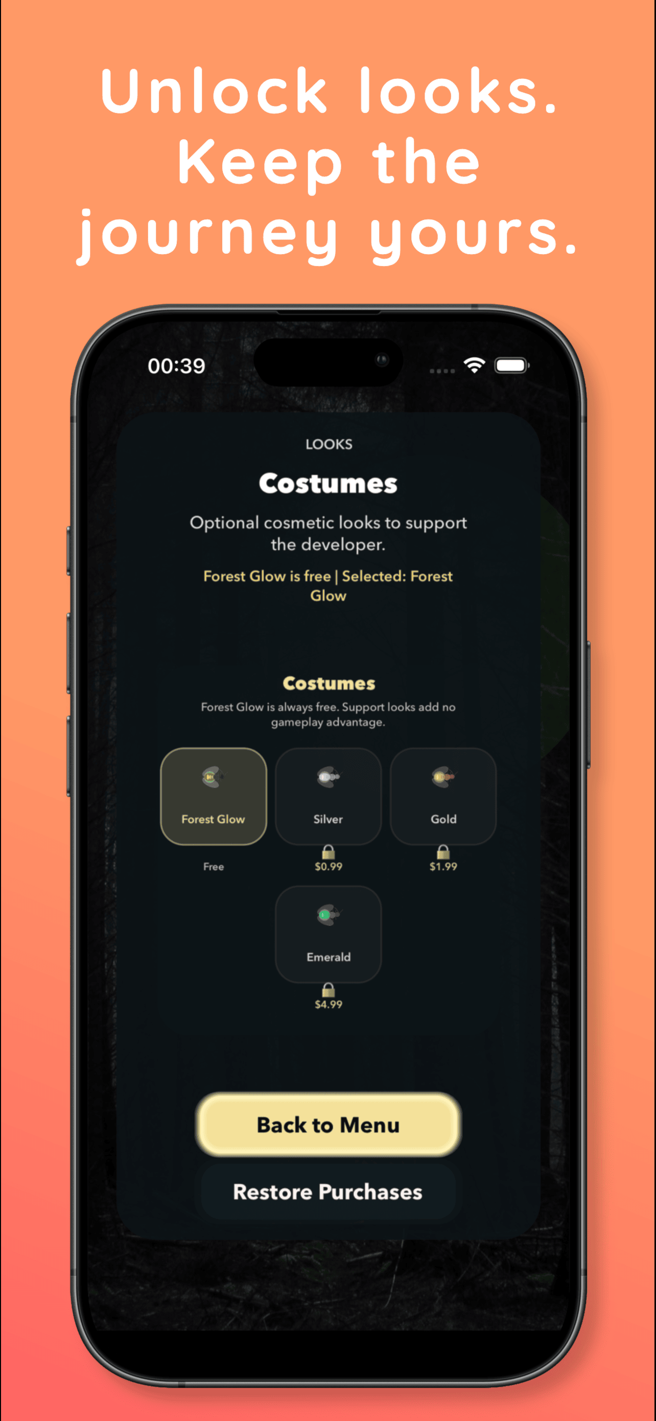 Keep on Fire costumes screenshot